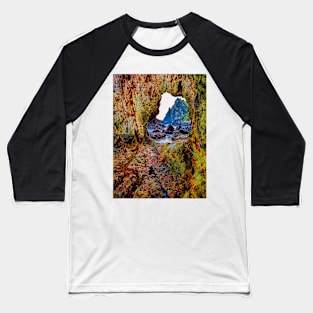 Bloody natural rock archway Baseball T-Shirt